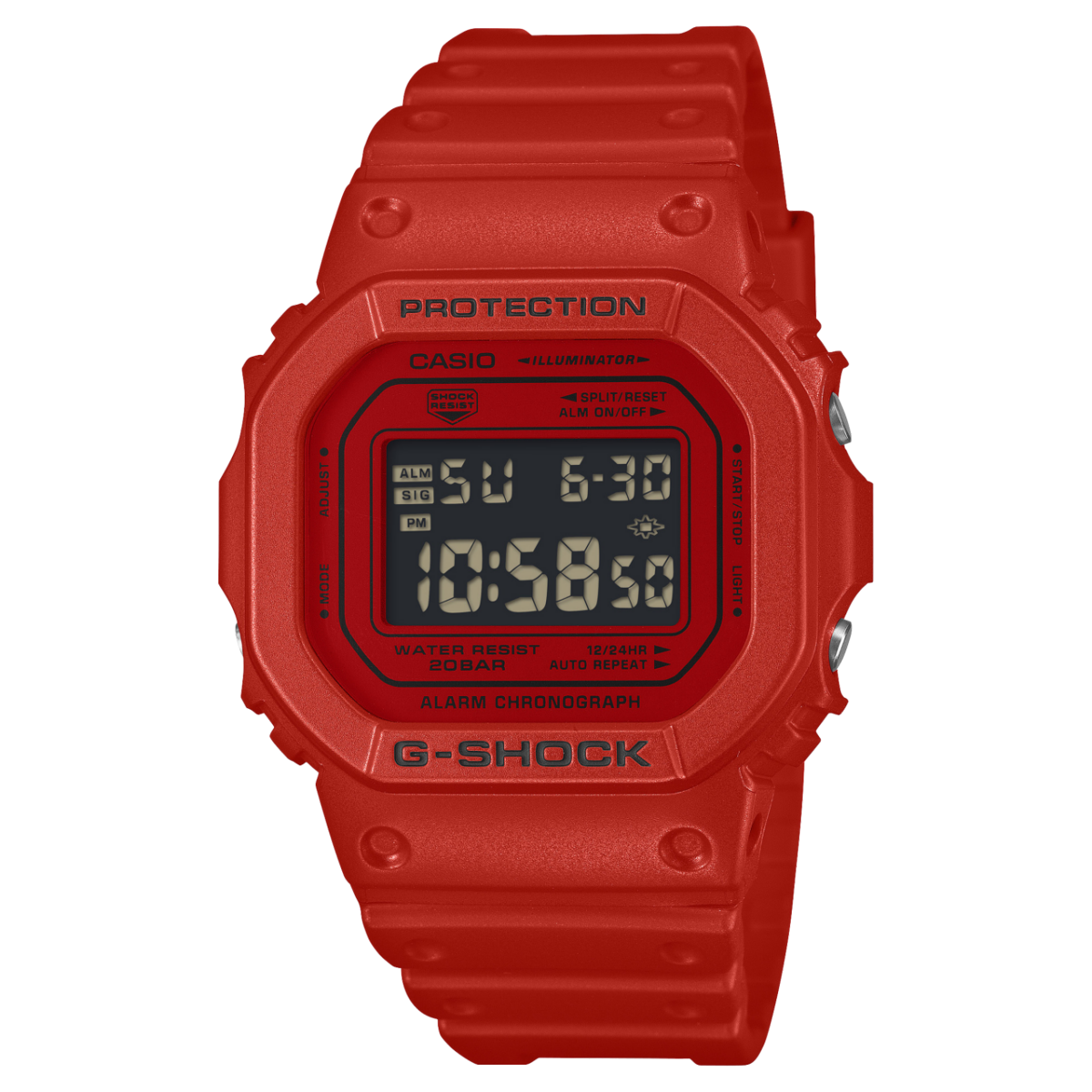 Analog-Digital - ICONIC-RED | CASIO CANADA