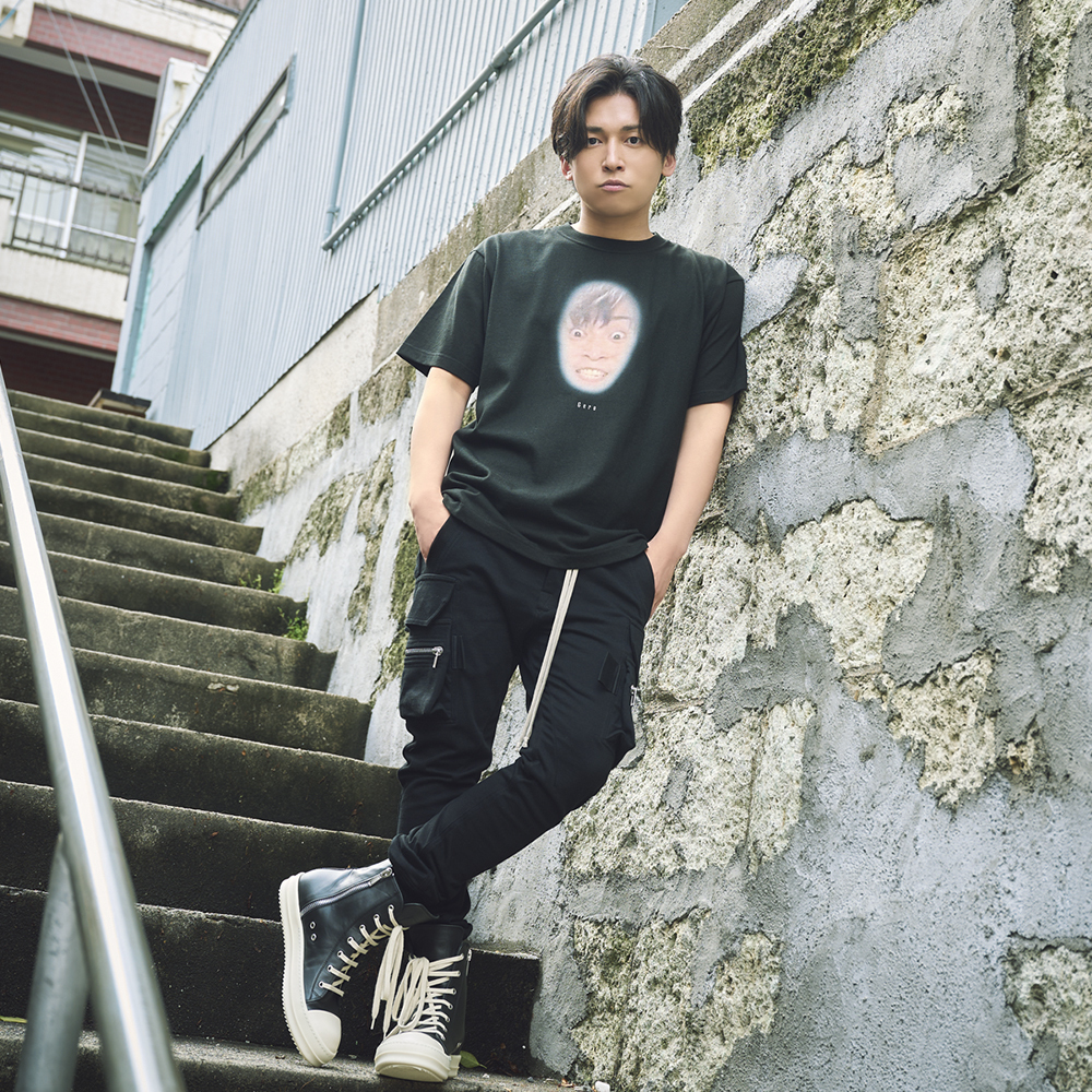 Geroの顔面半袖Tシャツ（BLACK） 【7月末頃より順次発送】 | Gero