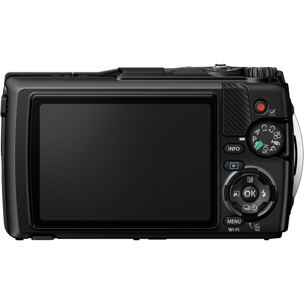 OM SYSTEM Tough TG-7 Digital Camera (Black) - GP Pro
