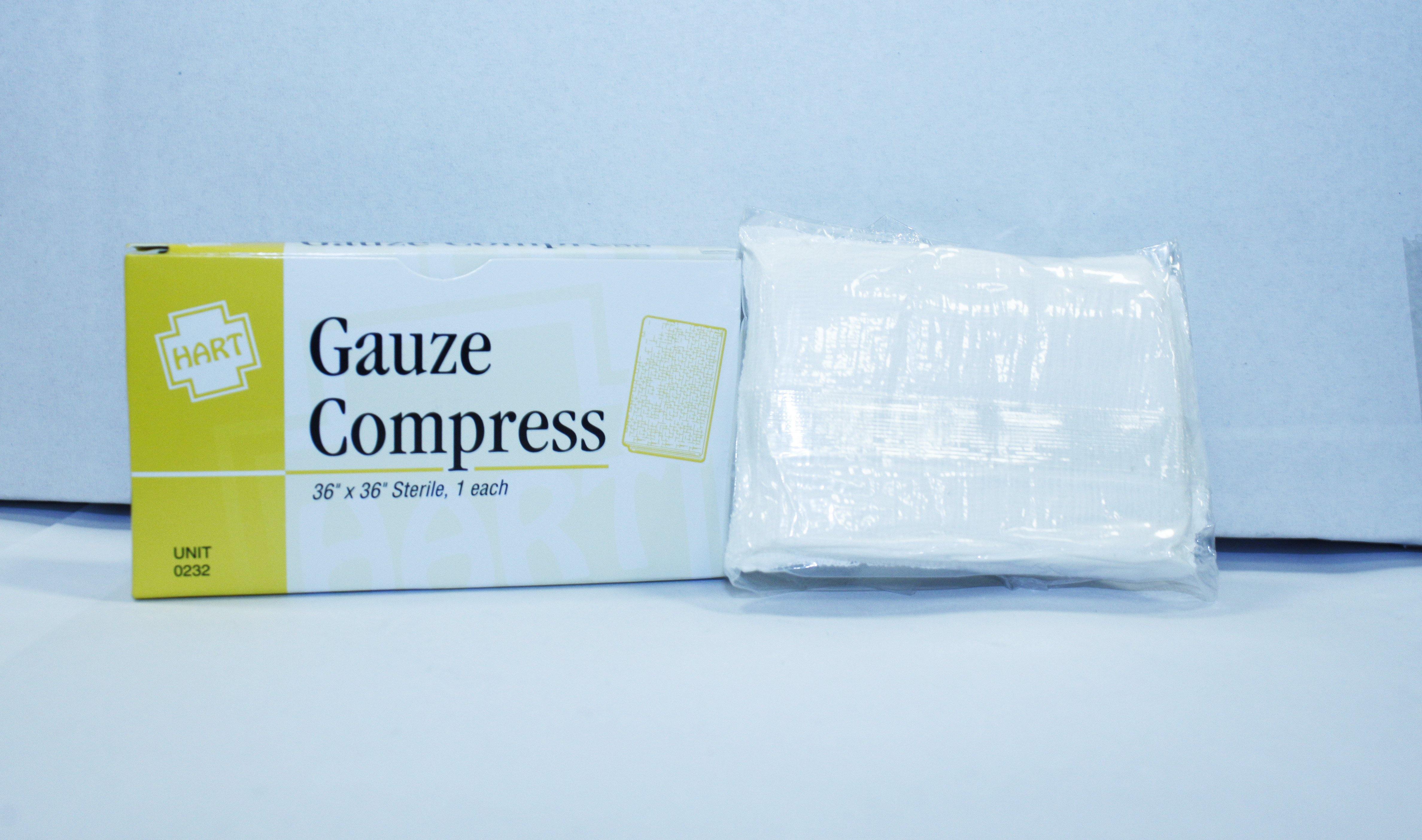 Sterile Gauze Compress, 36