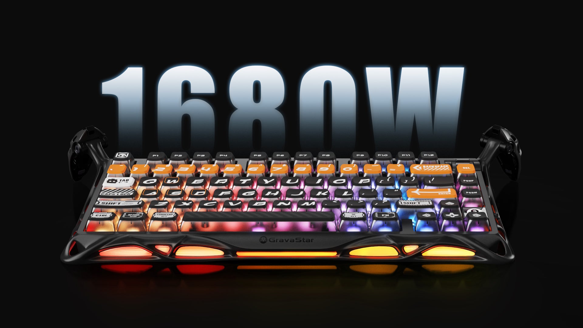 Mercury K1 Pro サイバーフレア 75%ゲーミングメカニカルキーボード