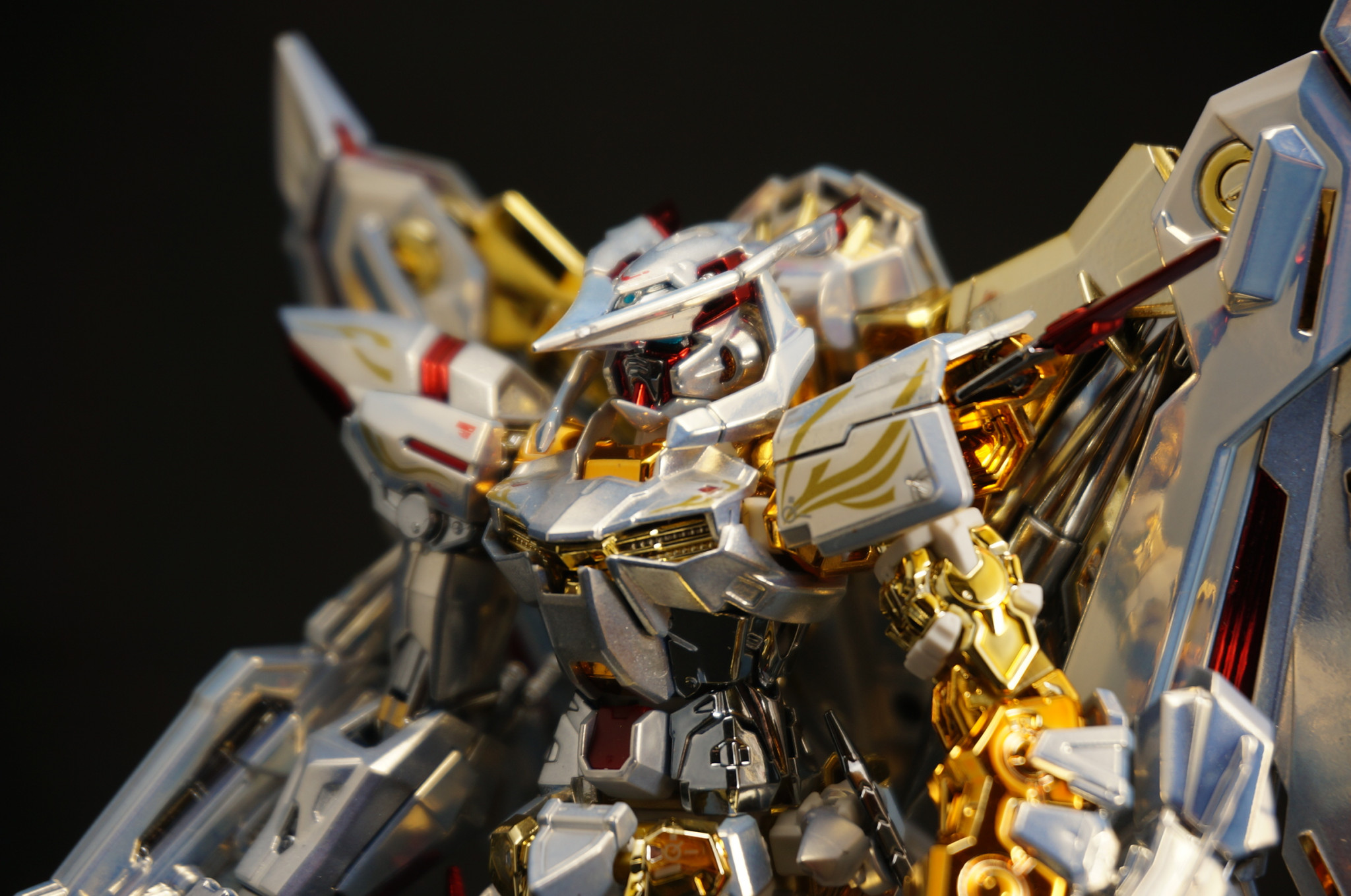 メッキ加工】RG ガンダム アストレイ ゴールドフレーム 天ミナ