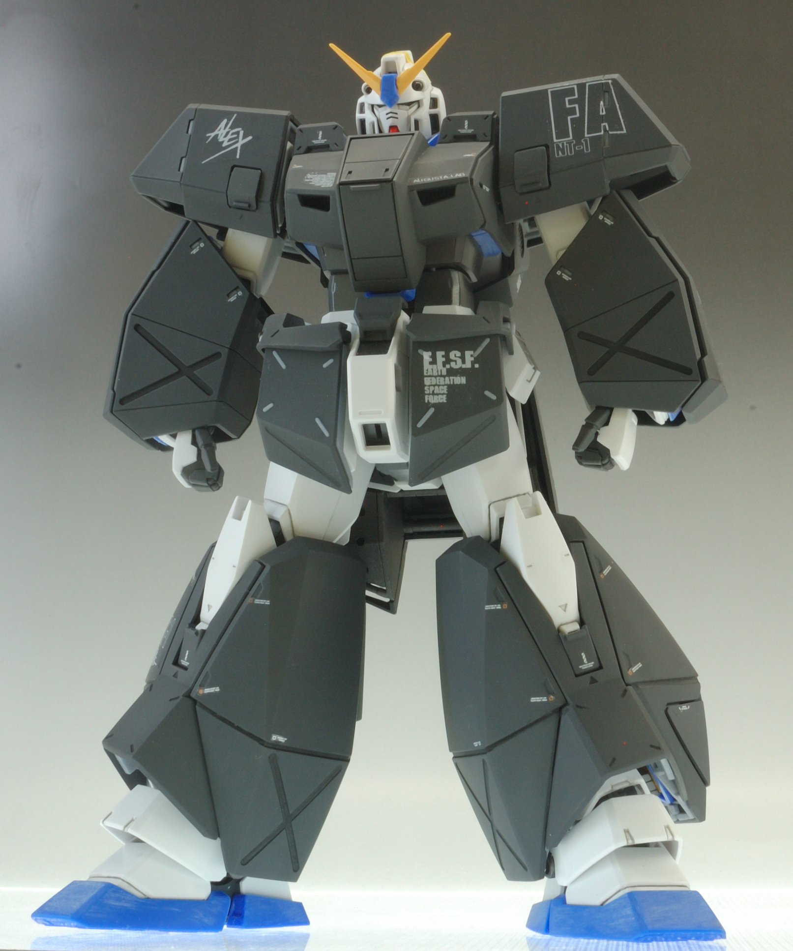 MG RX-78 NT-1 ガンダム アレックス Ver2.0 改修塗装済み完成品
