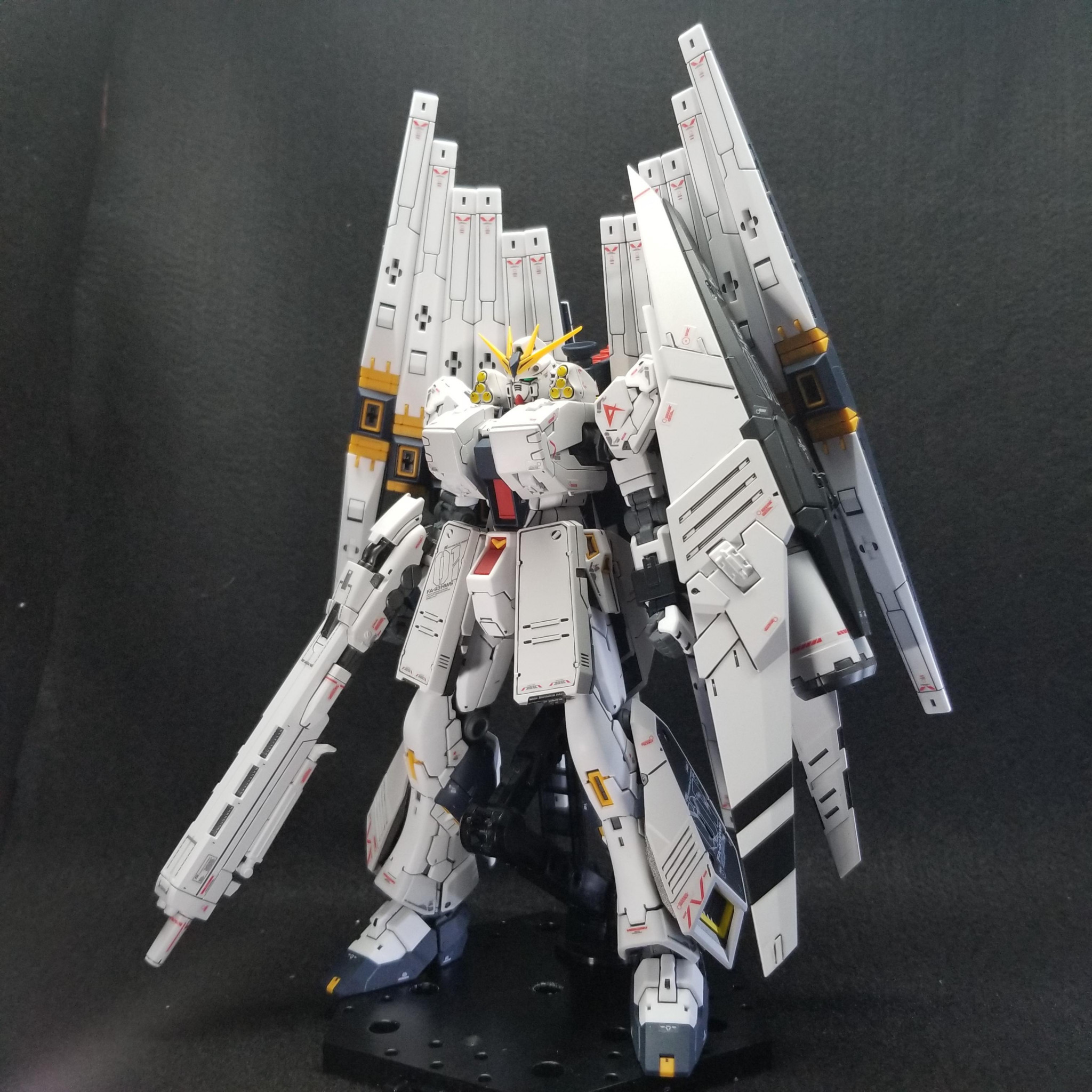 RG νガンダム HWS[ダブルフィンファンネル]｜_maunten_さんのガンプラ