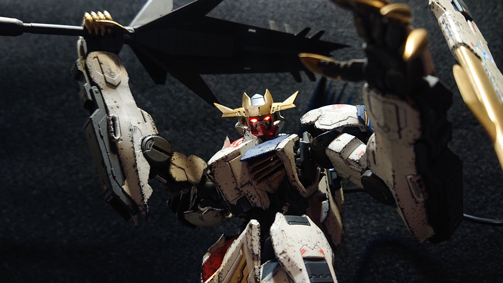 1/100 フルメカニクス バルバトスルプスレクス(ミキシング、部分塗装