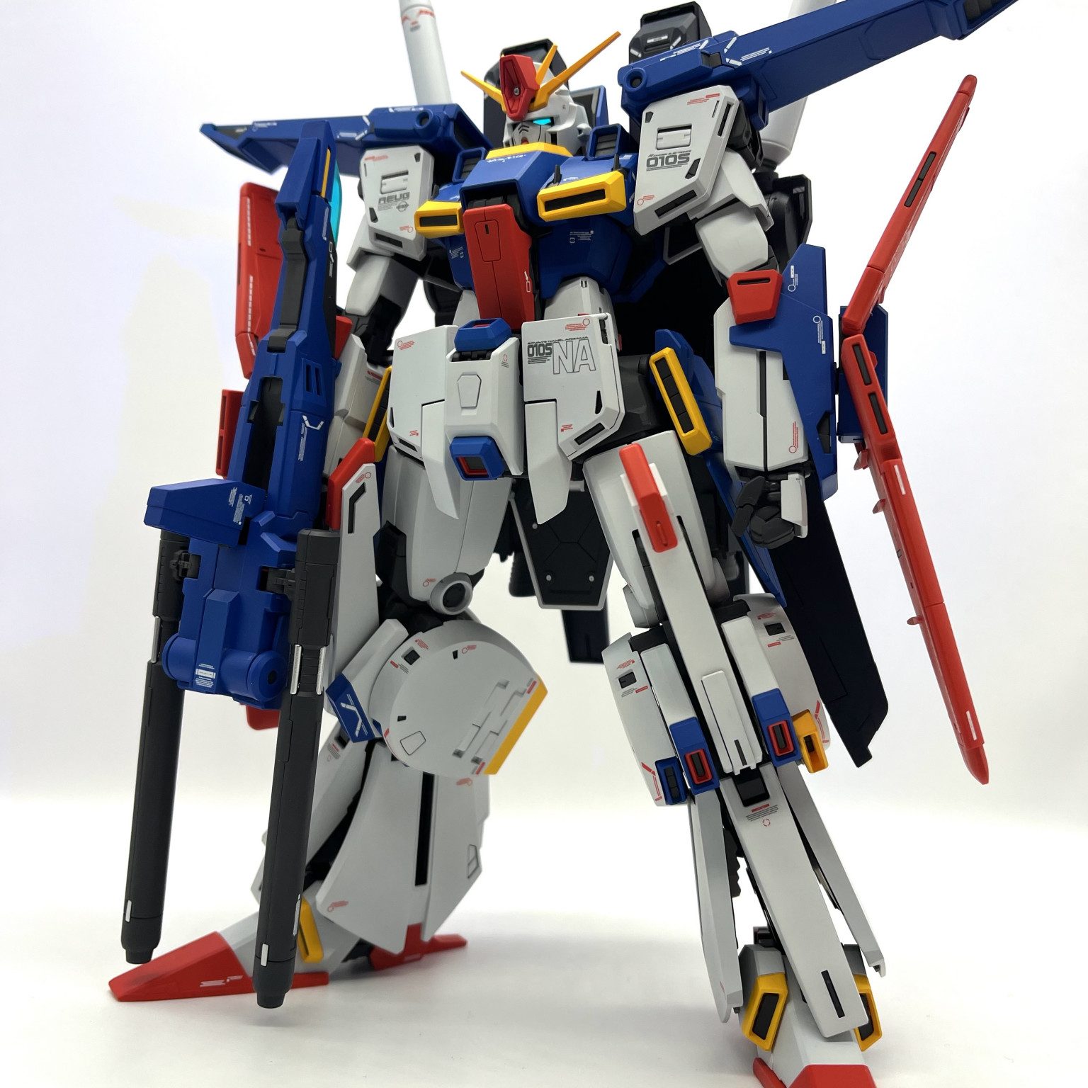 MG 強化型ZZガンダムVer.ka｜tattsuokunさんのガンプラ作品｜GUNSTA
