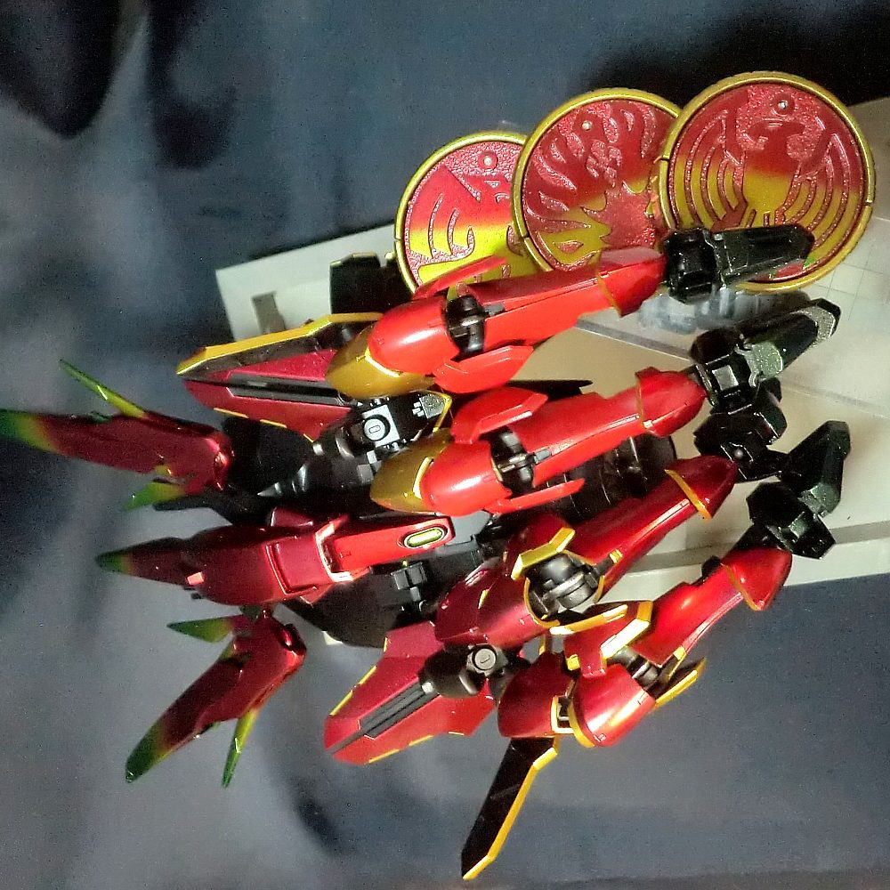 You count the medals 1,2 and 3！｜@infiethさんのガンプラ作品