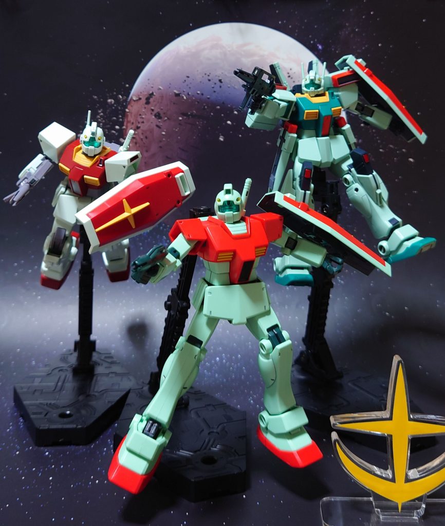 HGUC 1/144 ガンダムベース限定 ジム/ジムII/ジムIII セット｜黒井 響