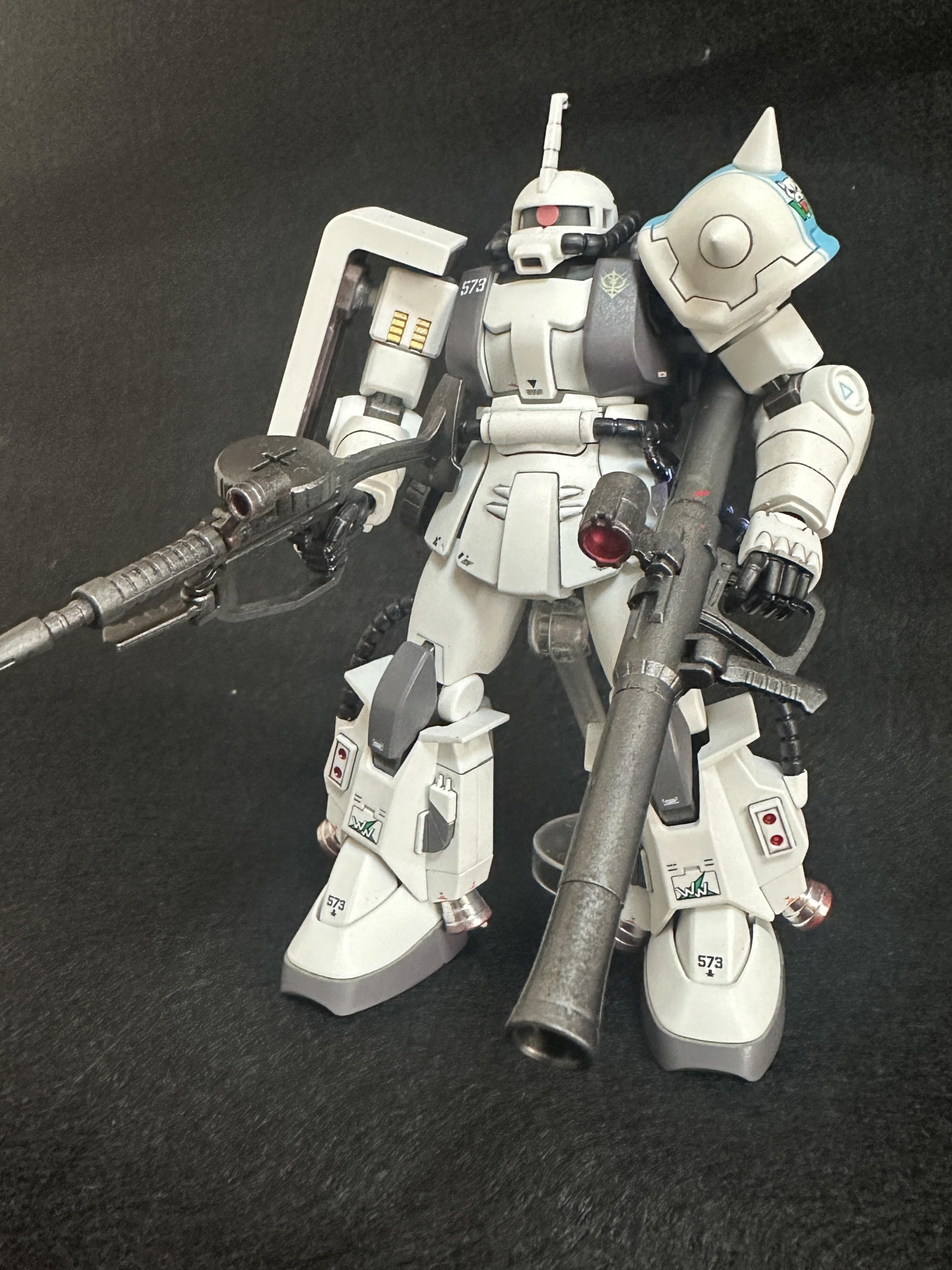 HGUC 1/144 MS-06R-1A シン・マツナガ専用ザク｜Kazunaさんのガンプラ