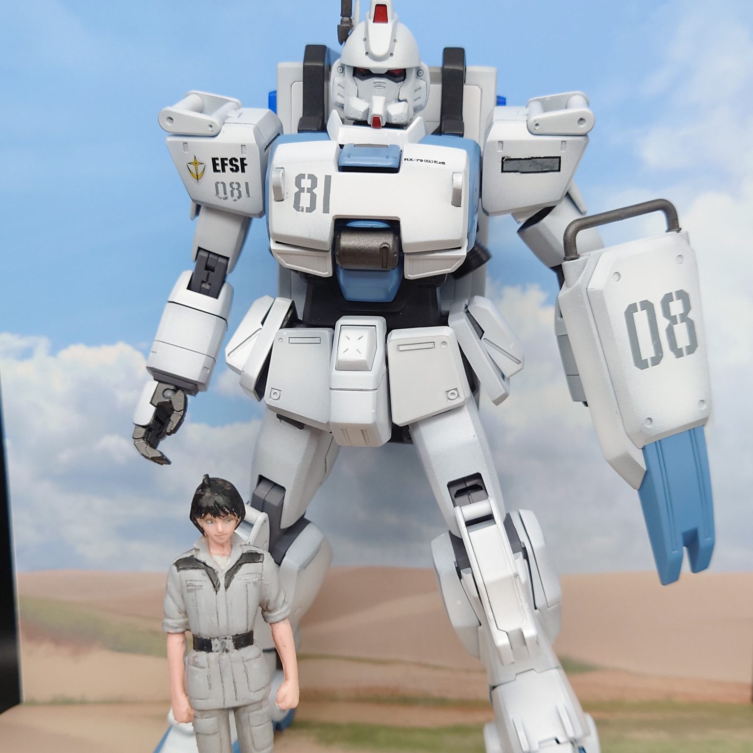 98作目 1/100 MG RX-79［G］地球連邦軍先行量産型モビルスーツ(改修型