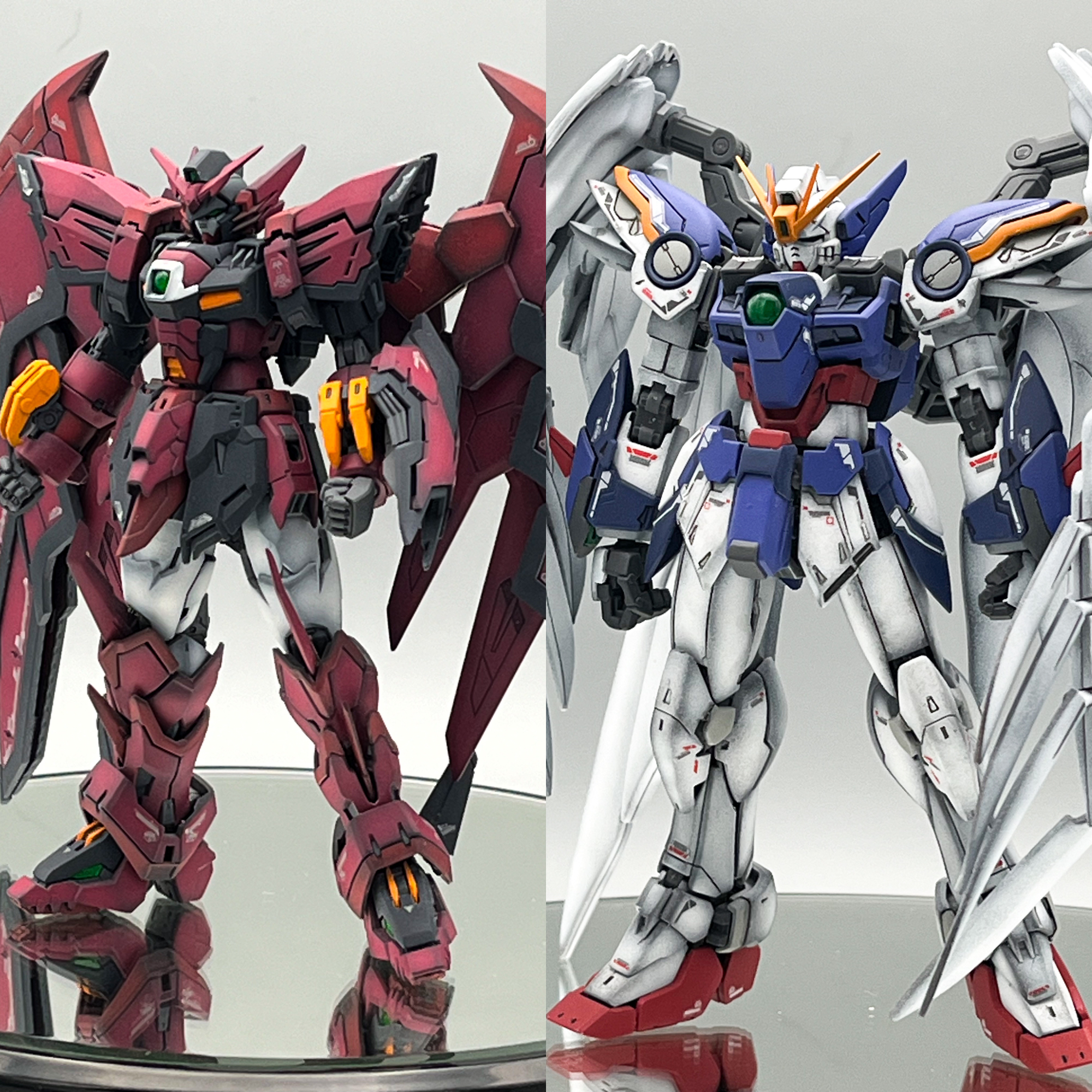 RG エピオン&ウィングゼロEW｜TATさんのガンプラ作品｜GUNSTA（ガンスタ）