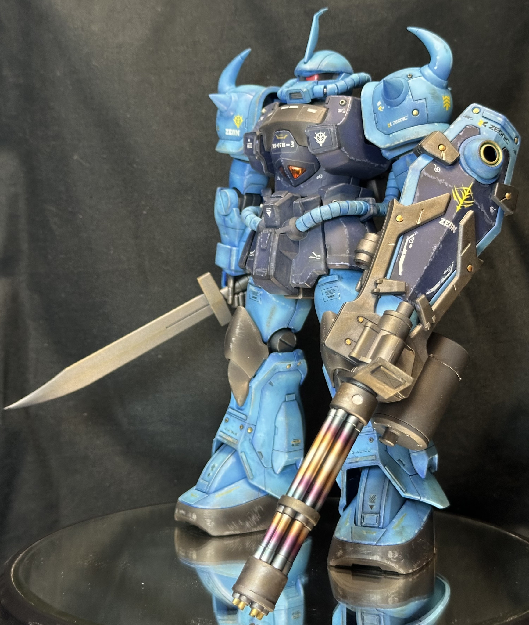 MG グフカスタム｜pentakosさんのガンプラ作品｜GUNSTA（ガンスタ）