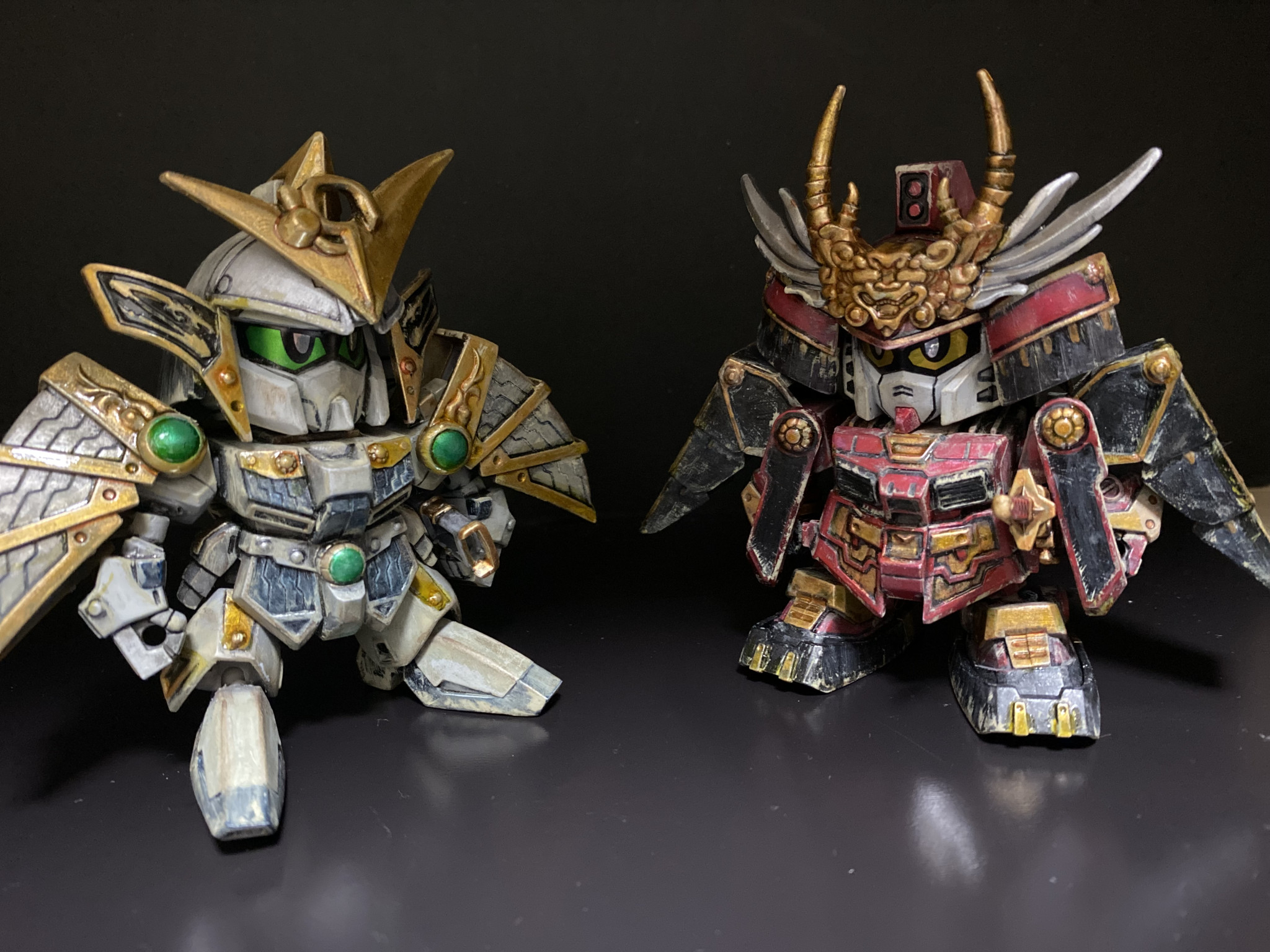 上杉謙信頑駄無&武田信玄頑駄無｜norisan.2nd.さんのガンプラ作品