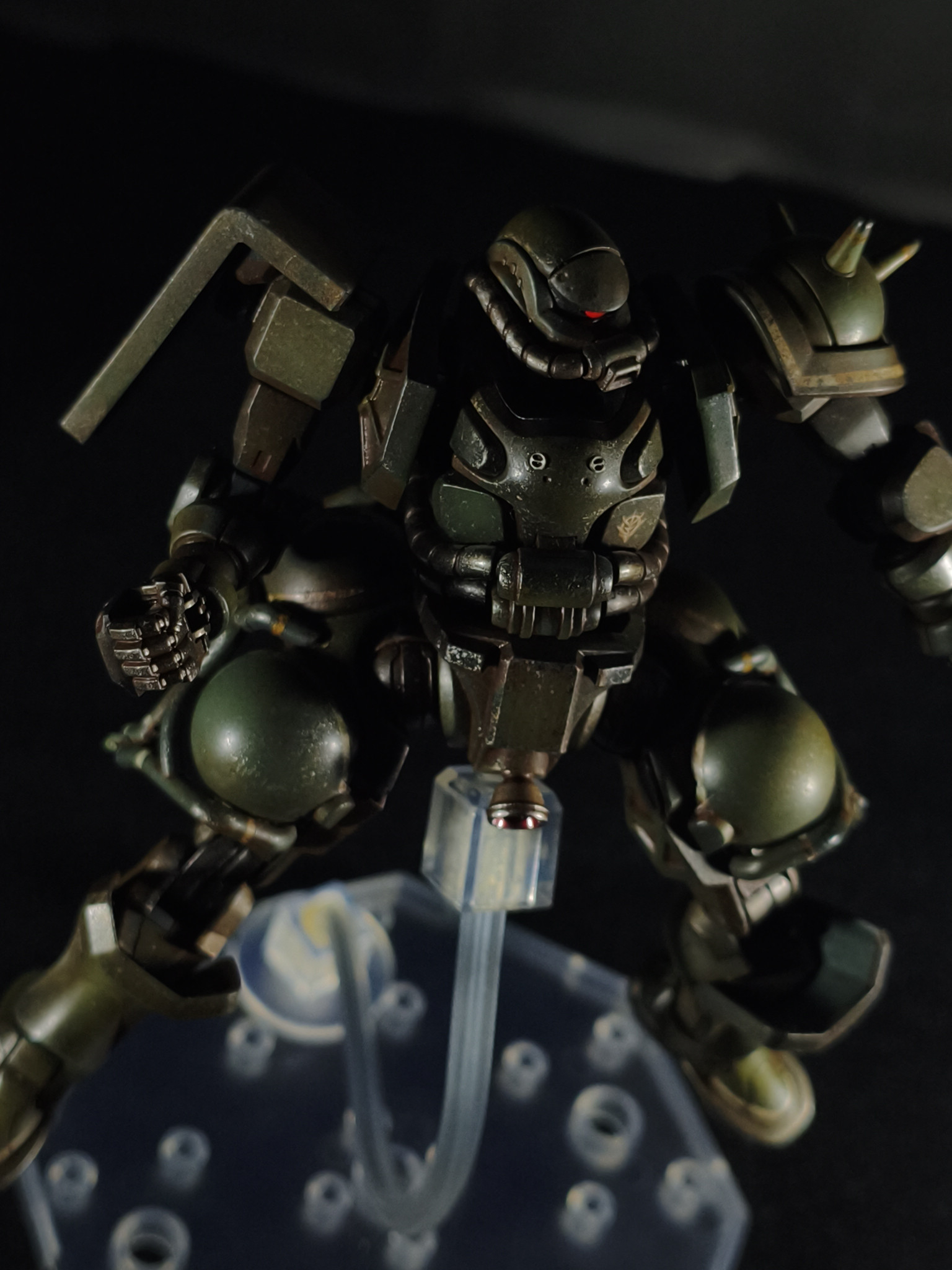 HG ザク（GQ）ウェザリング仕上げ｜Silva21さんのガンプラ作品｜GUNSTA