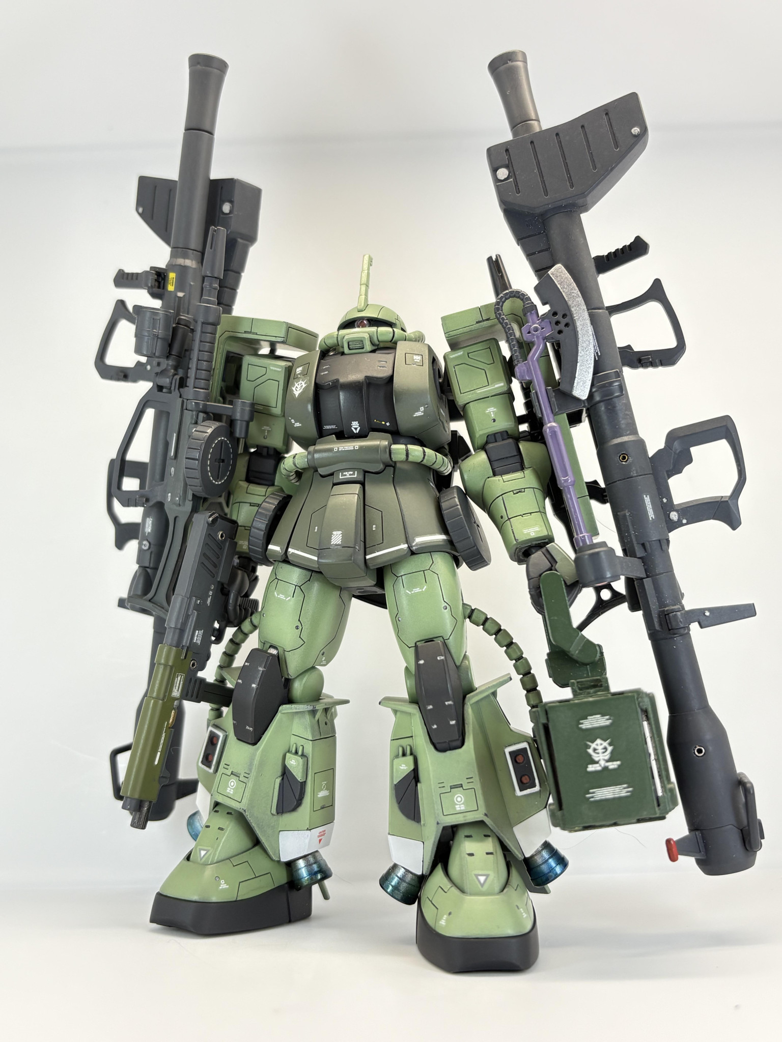 HG 高機動型ザク｜ネ申やんさんのガンプラ作品｜GUNSTA（ガンスタ）