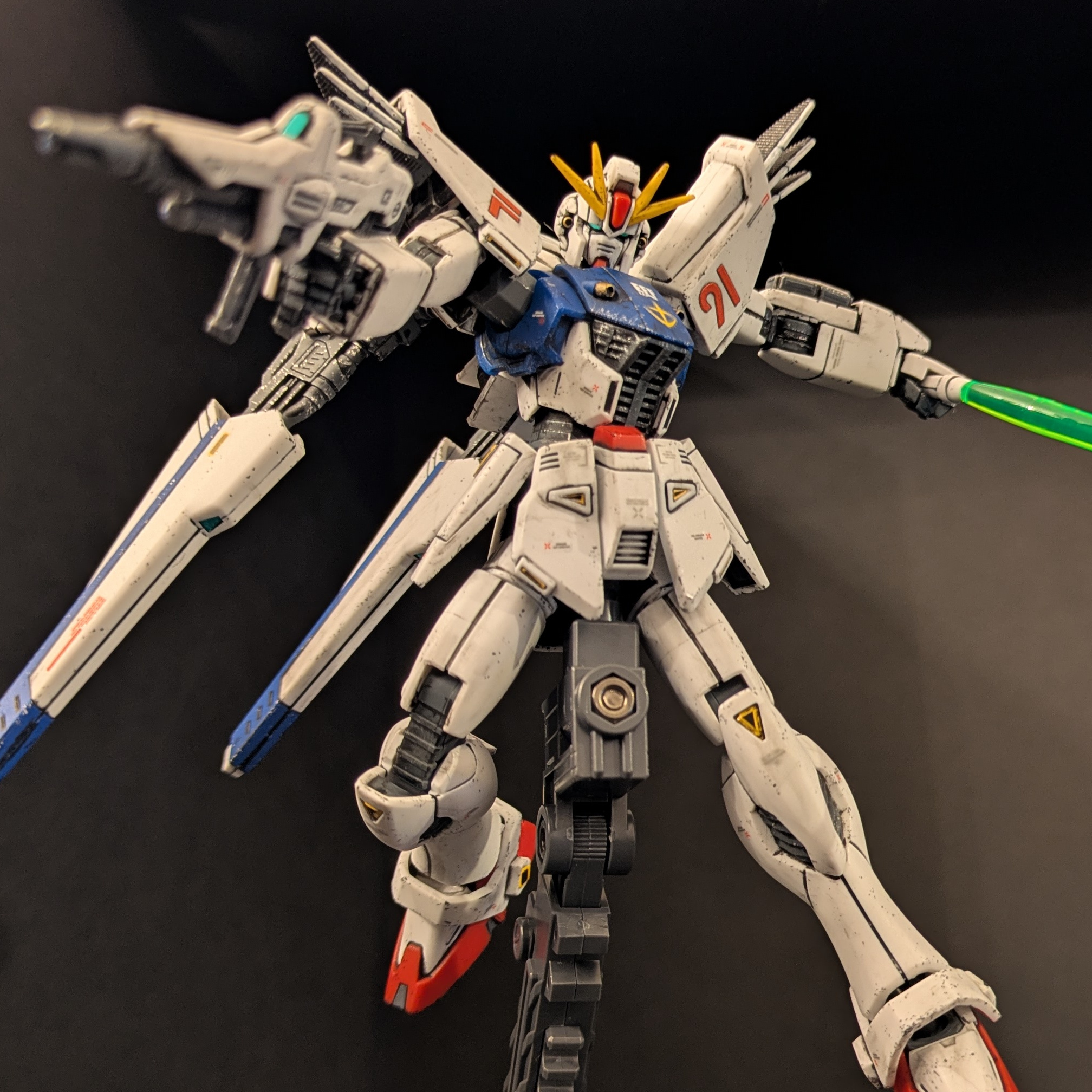 HGUC F91 ガンダムF91｜ねじさんのガンプラ作品｜GUNSTA（ガンスタ）