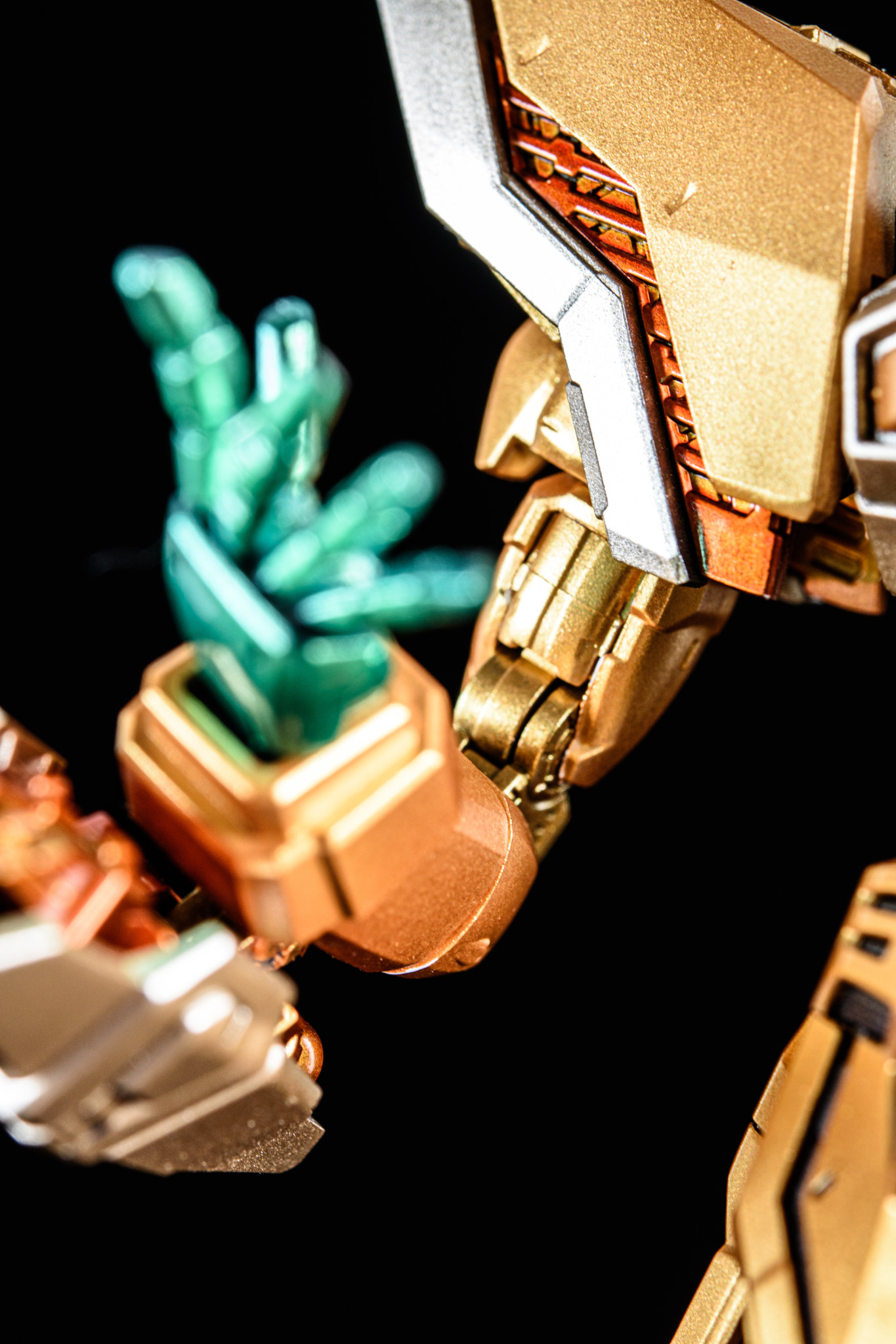 RG シャイニングガンダム ハイパーモード｜ごろうまるさんのガンプラ