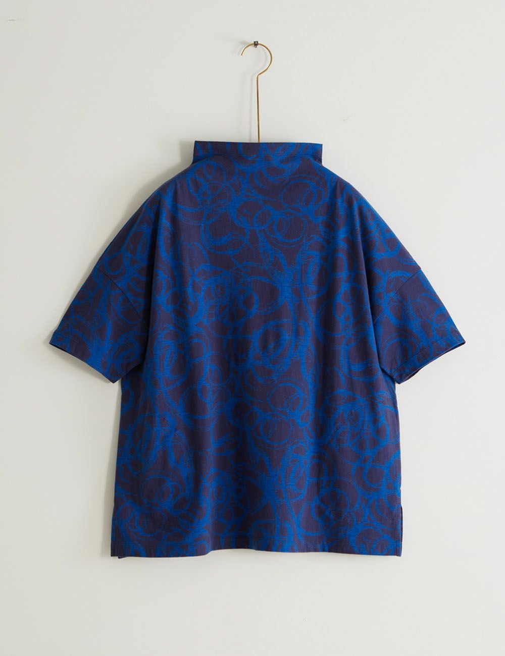 綿SZ天竺浜風柄プルオーバー三又（みつまた） | 石見銀山 群言堂