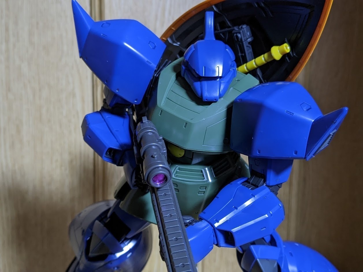1/100 MG アナベル・ガトー専用ゲルググ Ver.2.0: ちょっと作りすぎた