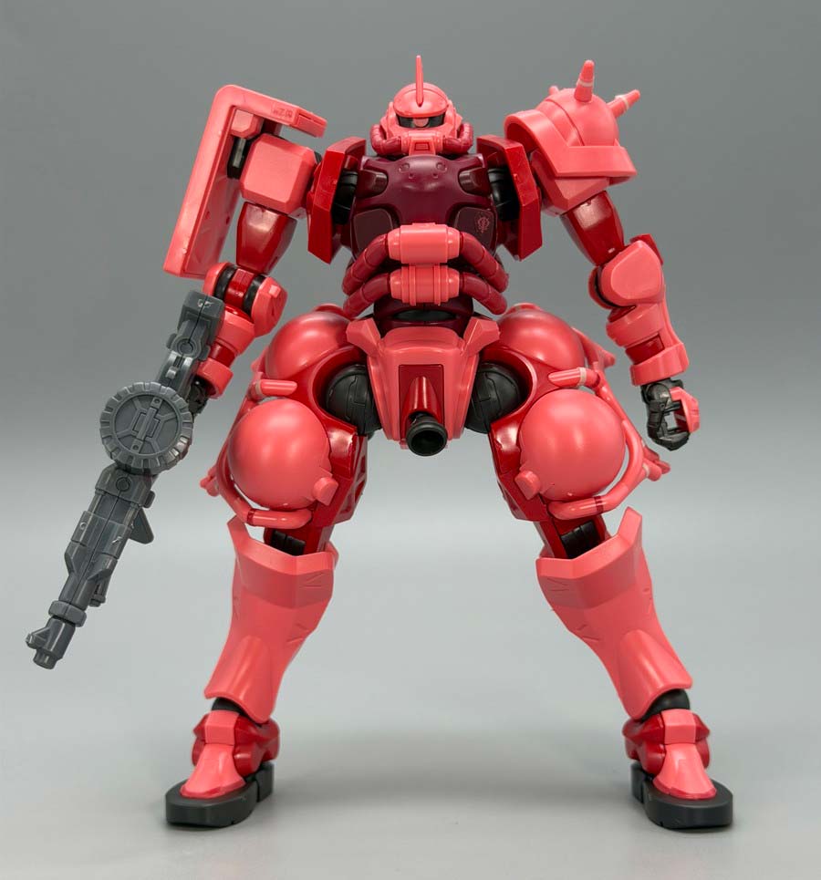 ガンプラ】HG 1/144 シャア専用ザク(GQ) レビュー | ポッチのガンプラ＋