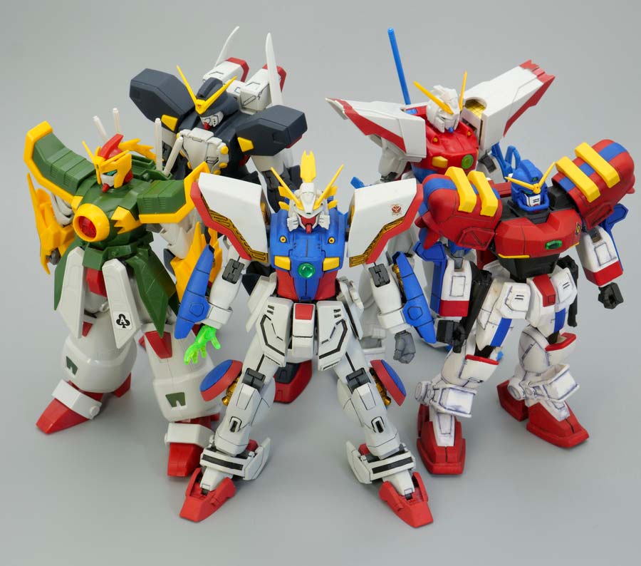 ガンプラ】1/100 ドラゴンガンダム レビュー【旧キット】 | ポッチの