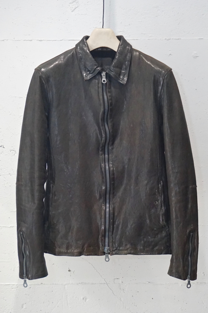 GULLAM Exclusive. G1842-04. French Shoulder Waxed Finish Jacket