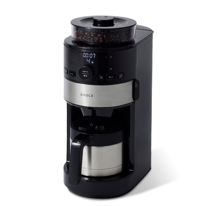 シロカ お客様サポート - コーン式全自動コーヒーメーカー：取扱説明書