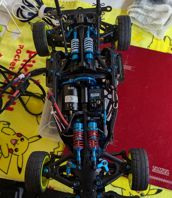 タミヤ TC-01で走る⑲ TC-01をツーリングカーにして走らせたけど