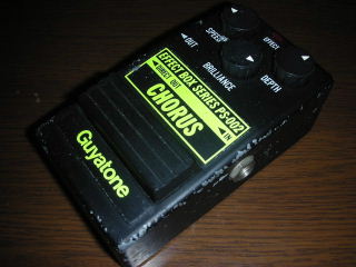 機材：コーラス・フランジャーのレビュー・紹介 Boss,Guyatone,Ibanez