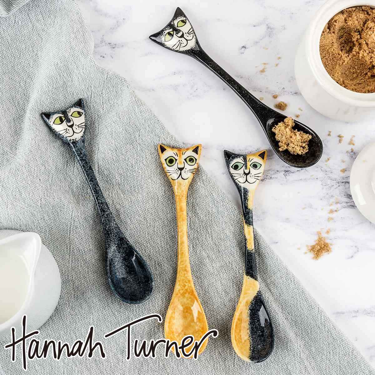 スプーンセット ネコ（Spoons Set Of 4 Cat）