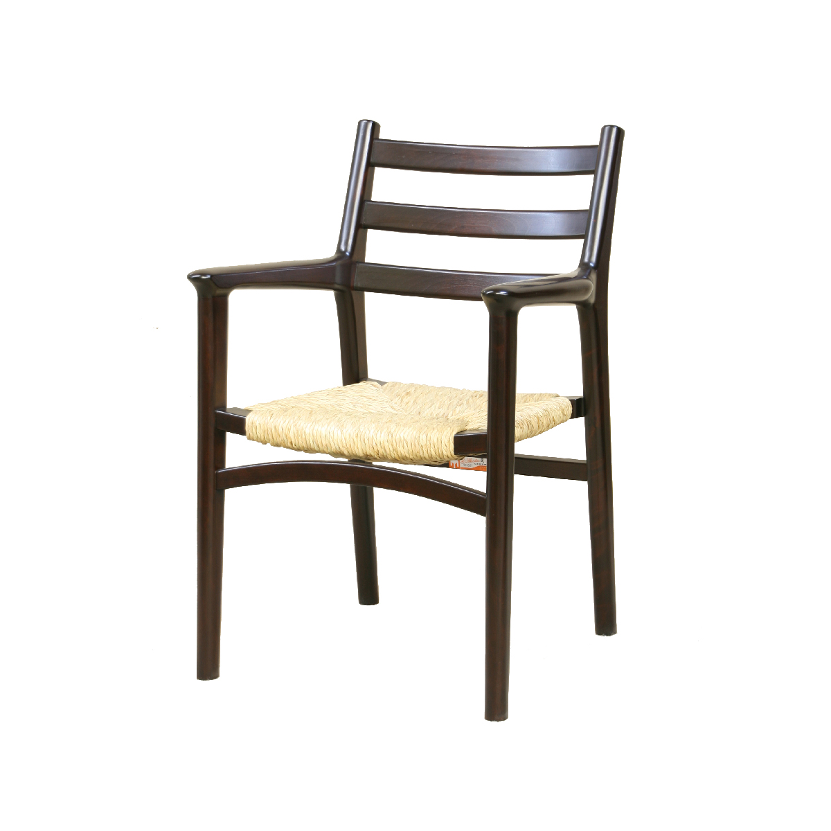 511型ラッシアームチェア Rush-seated Chair No.511 Danish-style