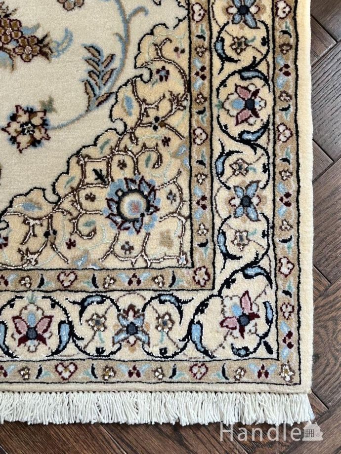 最高級ペルシャ絨毯の玄関マット、ナイン6Laの美しいカーペット(m-9545