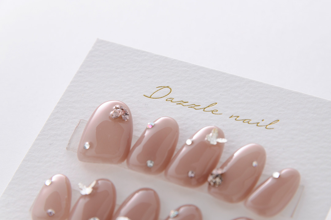 ネイルチップ台紙（200部） | 箔押しアクセサリー台紙FUDA