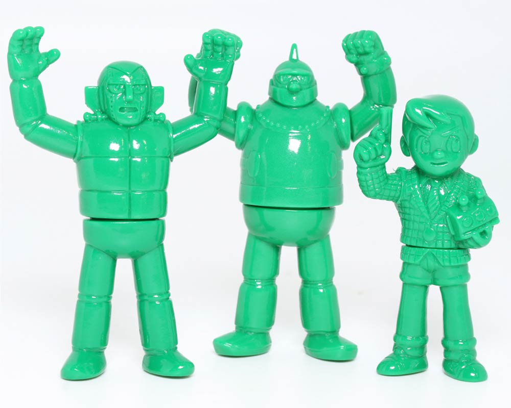 シカルナ・工房】シカルナ ミニソフビシリーズ 鉄人28号発売開始