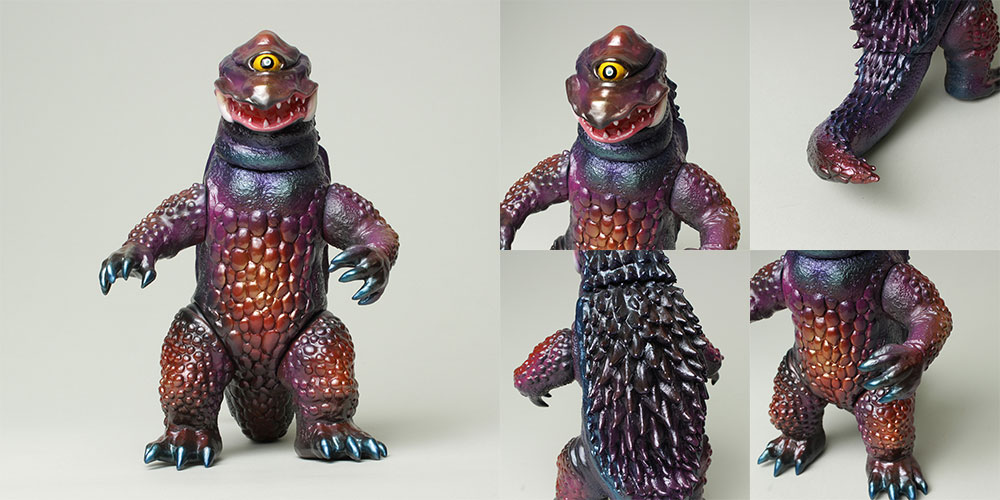 珍カラー 幻獣ガエザル シカルナ工房 ソフビ フィギュア 一つ目 珍