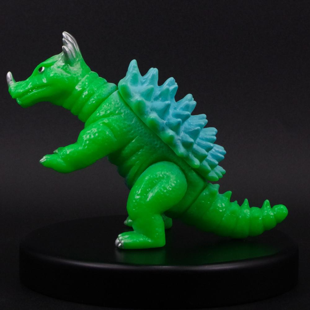 4体セット サンガッツ本舗 怪獣総進撃 シリーズA 蛍光カラー ゴジラ