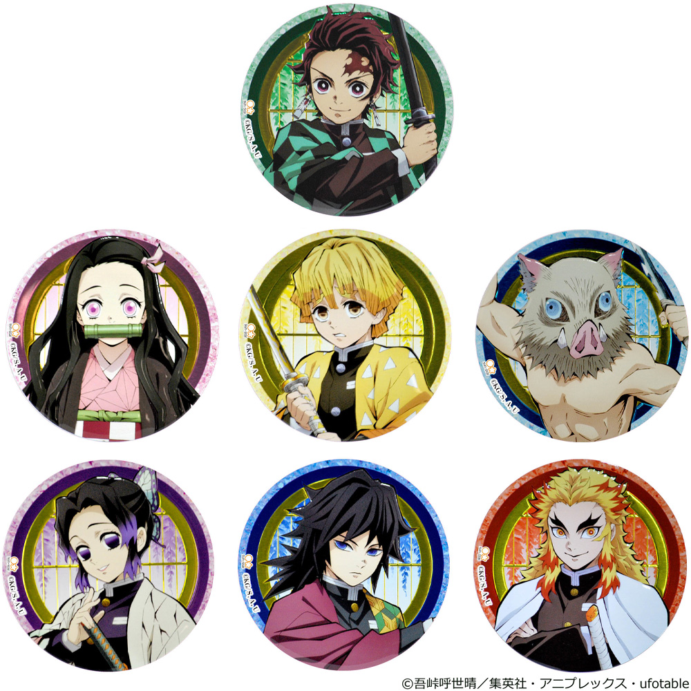 テレビアニメ『鬼滅の刃』が美麗な彫金ステッカー、マグネットとなって