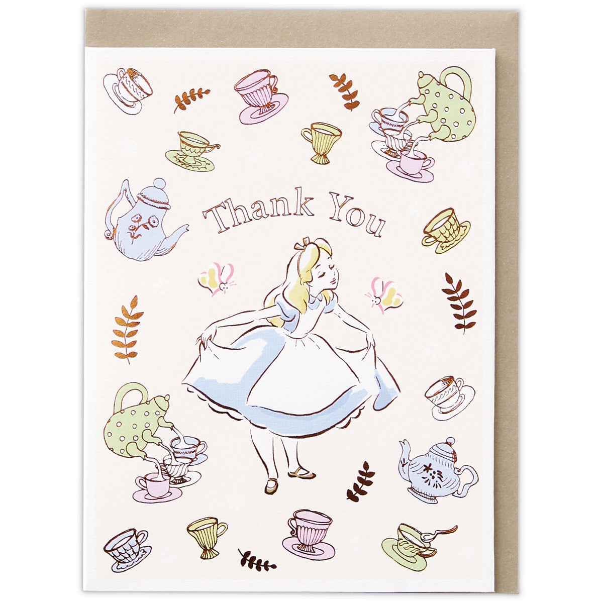 ふしぎの国のアリス ポストカード ノートカードセット 70周年