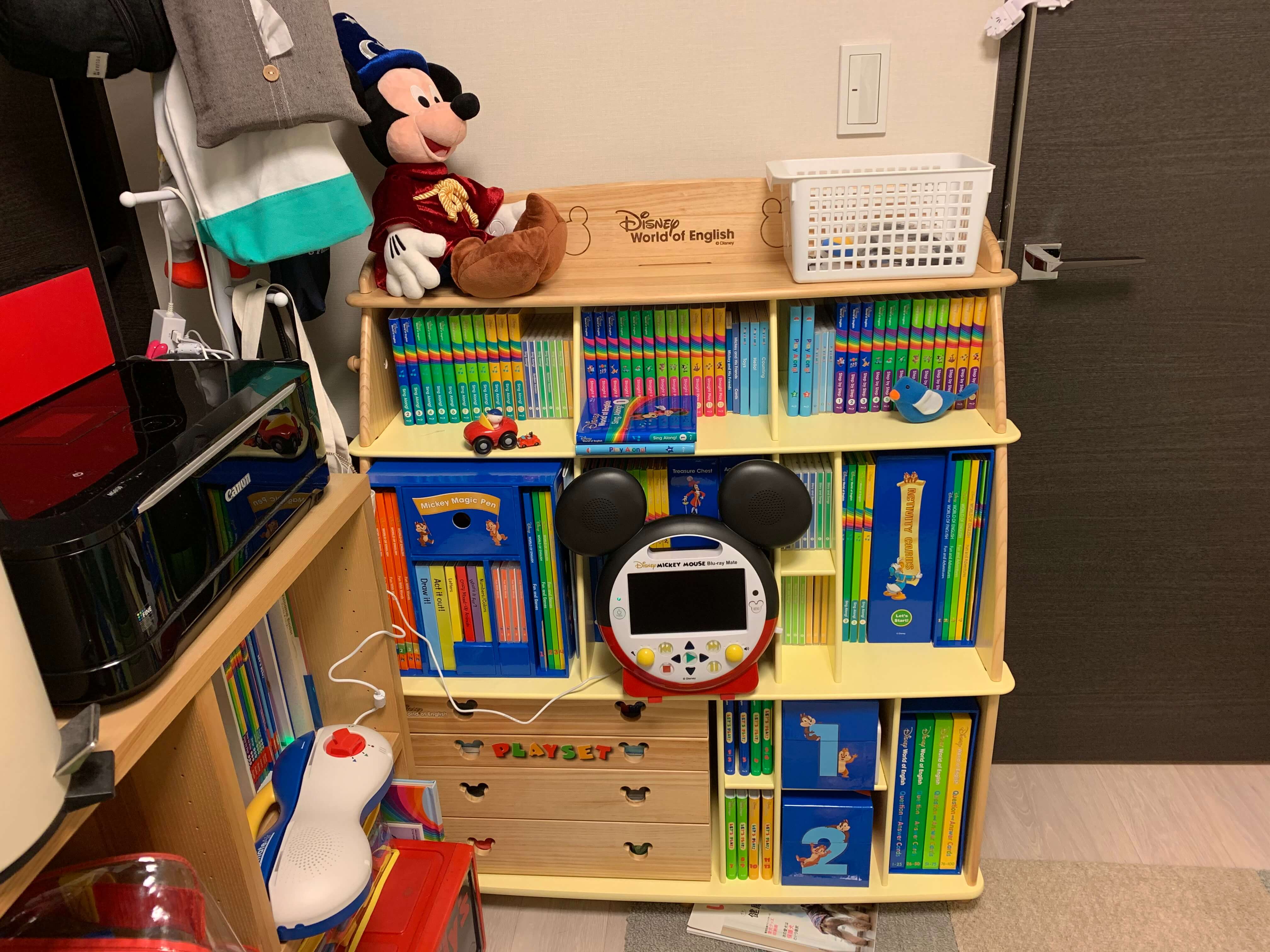 DWE(ディズニー英語システム)フルパッケージ到着! 初日は開封だけで4