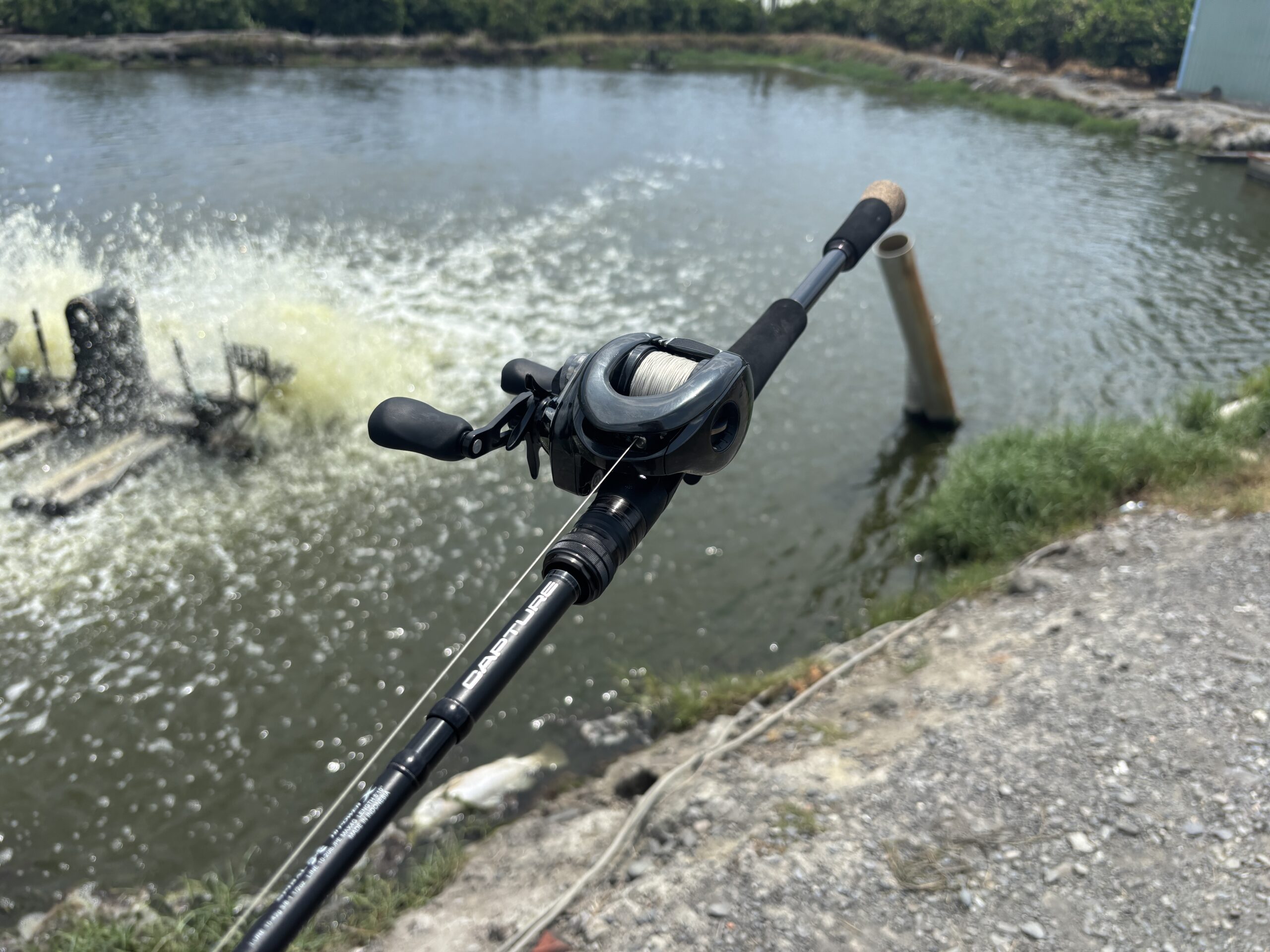 シマノ25年新製品・フリースタイルロッドのキャプチャー[CAPTURE