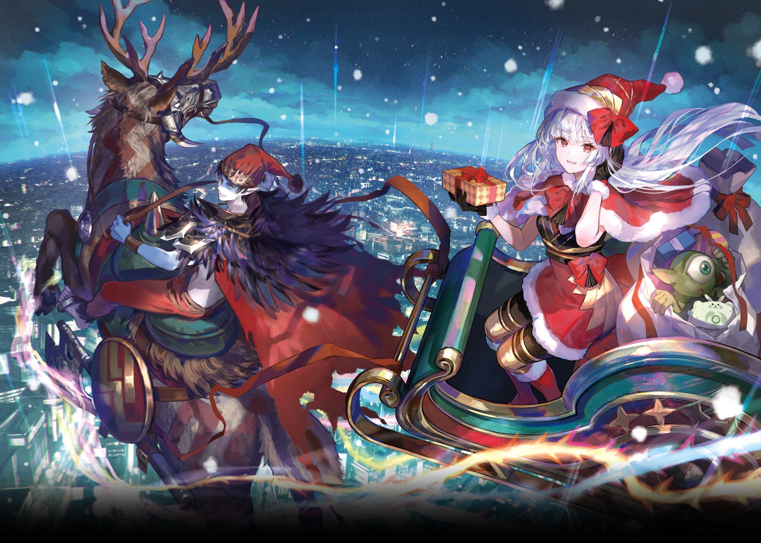 公式より「放浪皇のクリスマスキャンペーン」が公開！11月8日より藤