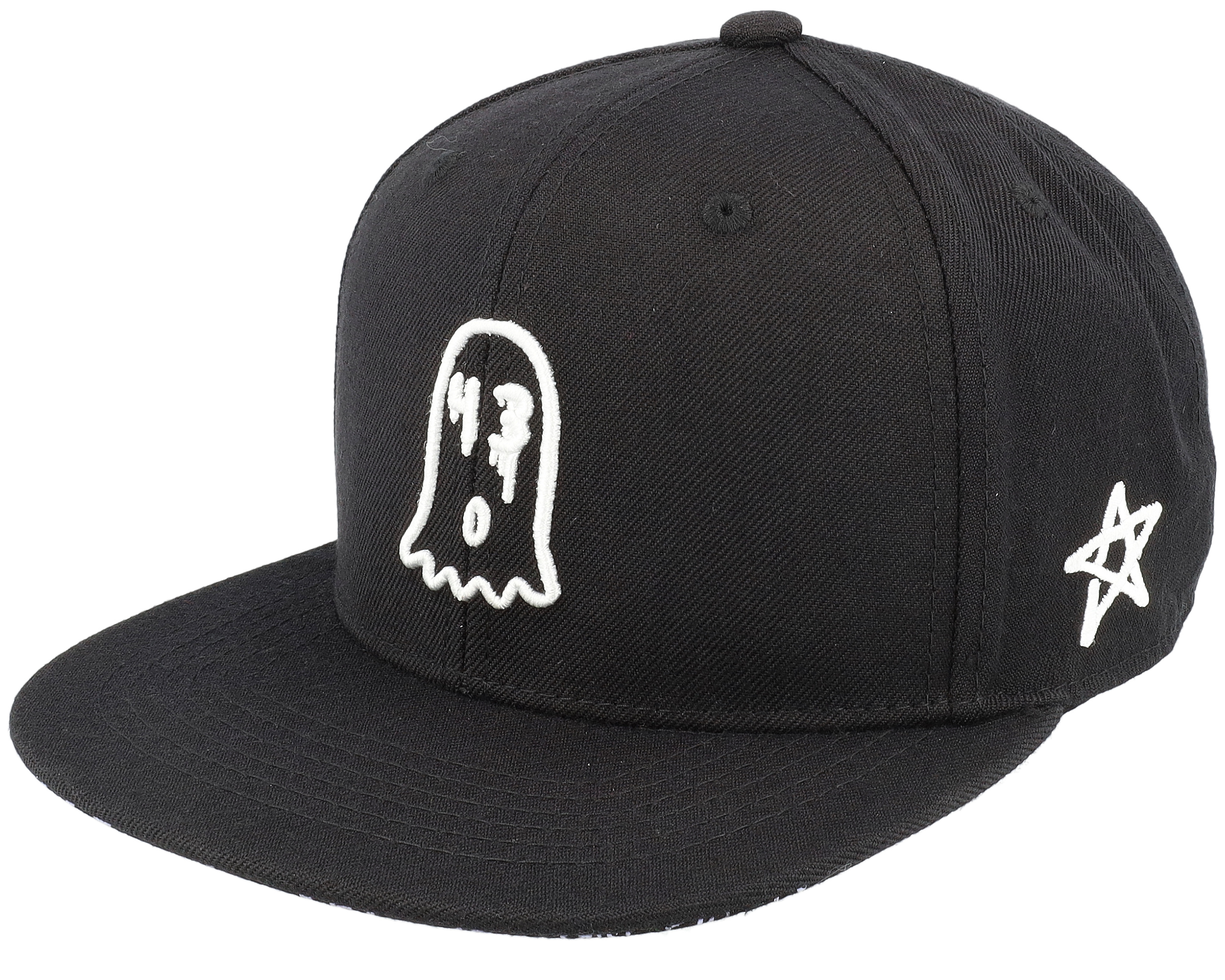 Kids Ken Block X Trouble Andrew Ghost 43 Black Snapback