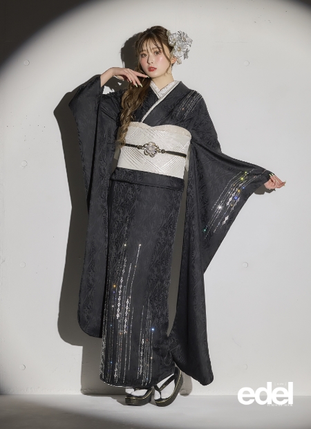 黒/ブラック/白/ホワイト/モード/クール】の成人式振袖人気ランキング