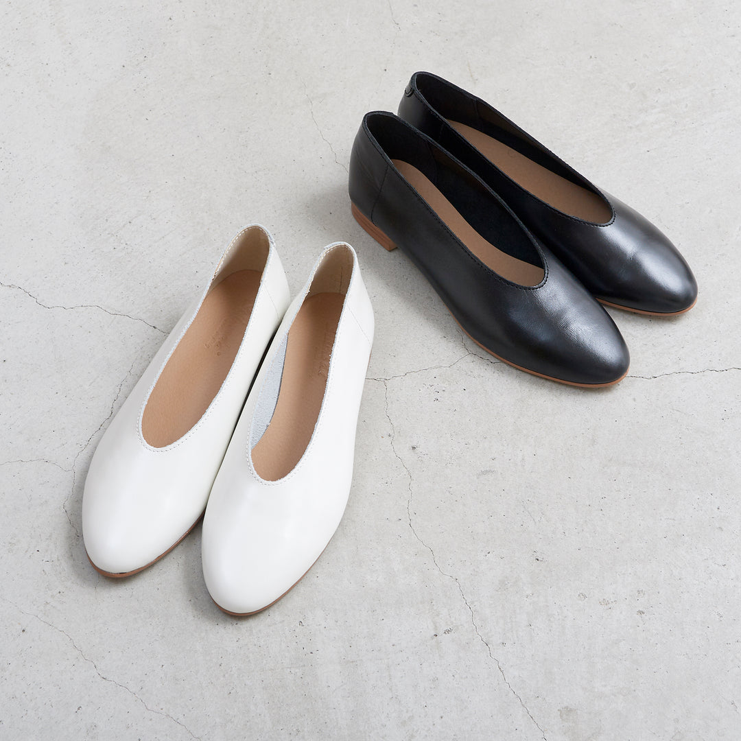 STILMODA スティルモーダ］ 2025 Leather Flat Shoes レザー フラット