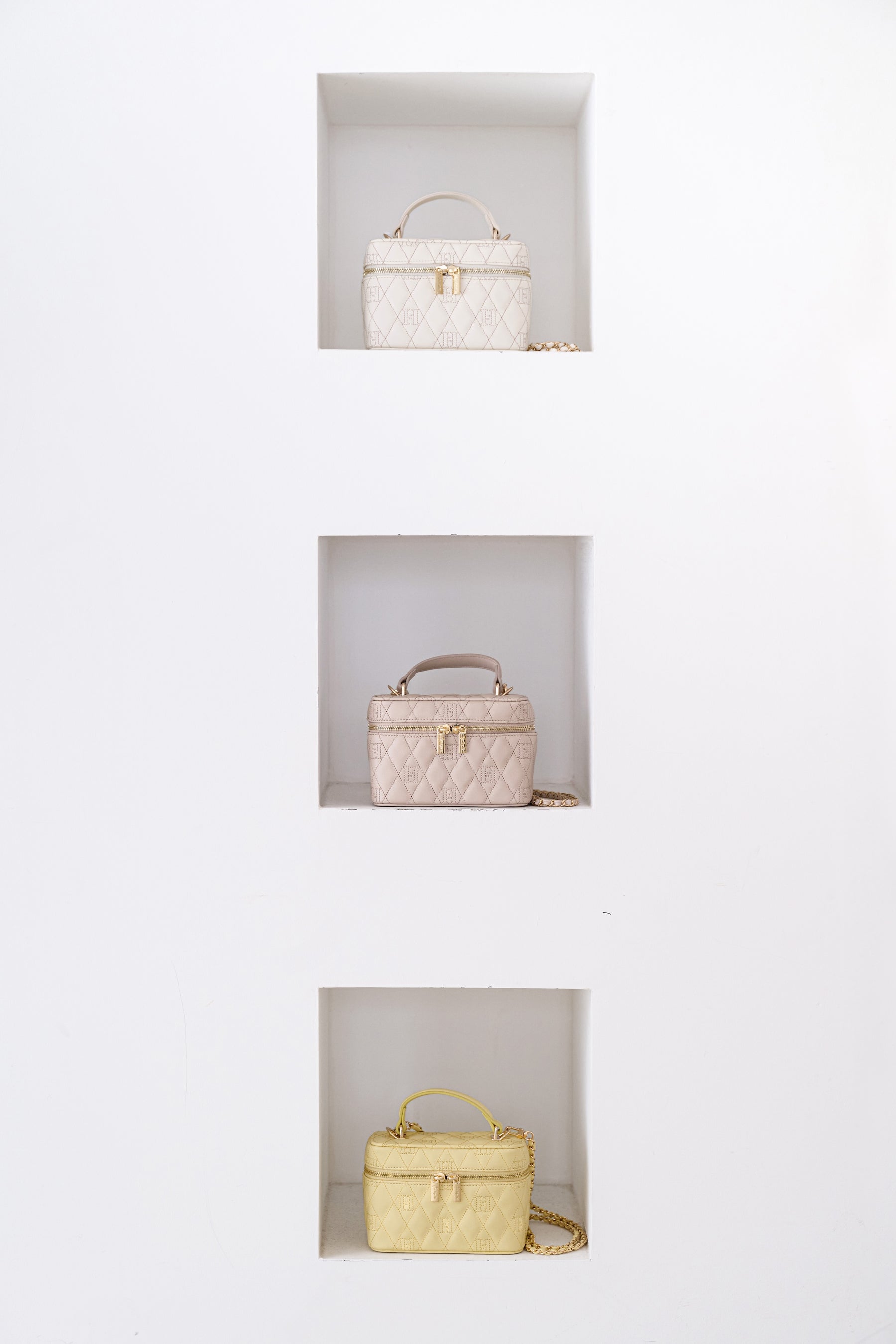 Monogram Quilted Vanity Bag