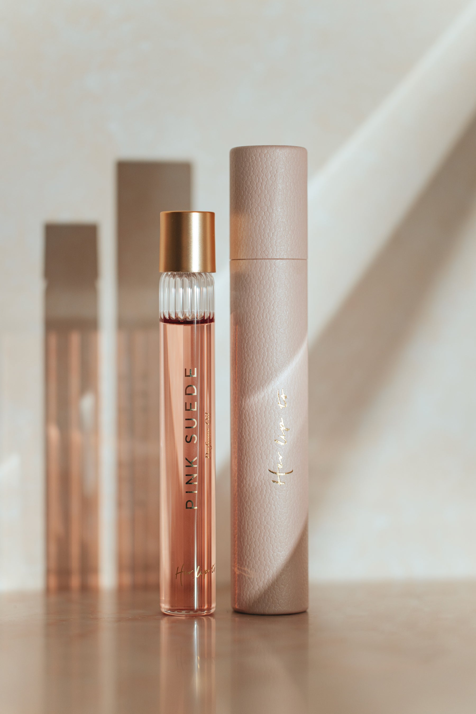 Roll-on Perfume Oil - PINK SUEDE -