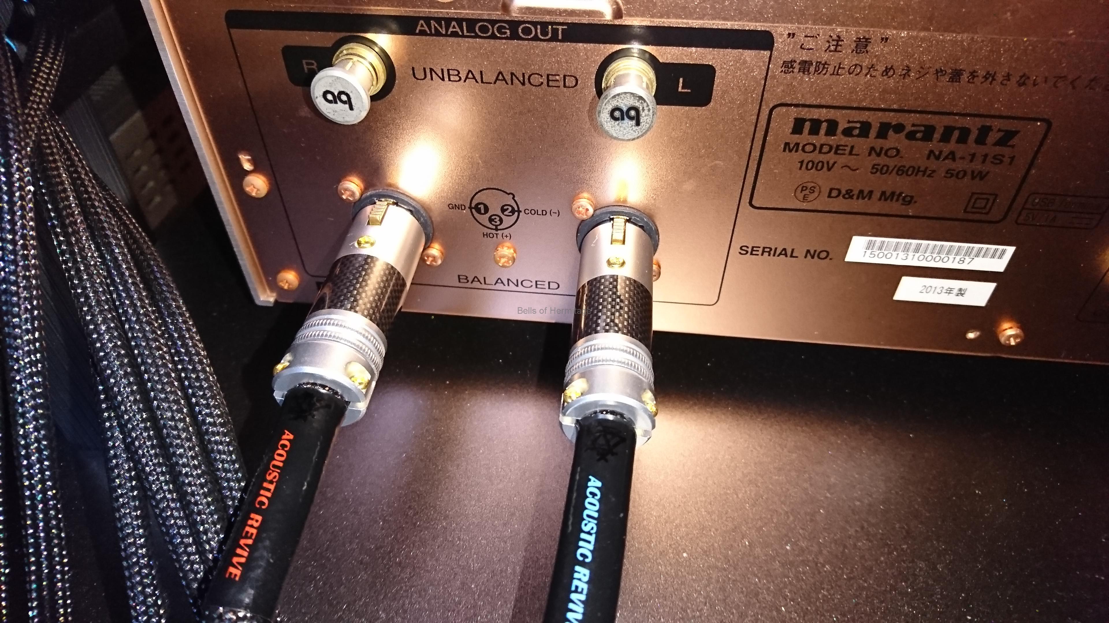 100万円のケーブル！Acoustic Revive XLR-absolute-FMの試聴レビュー