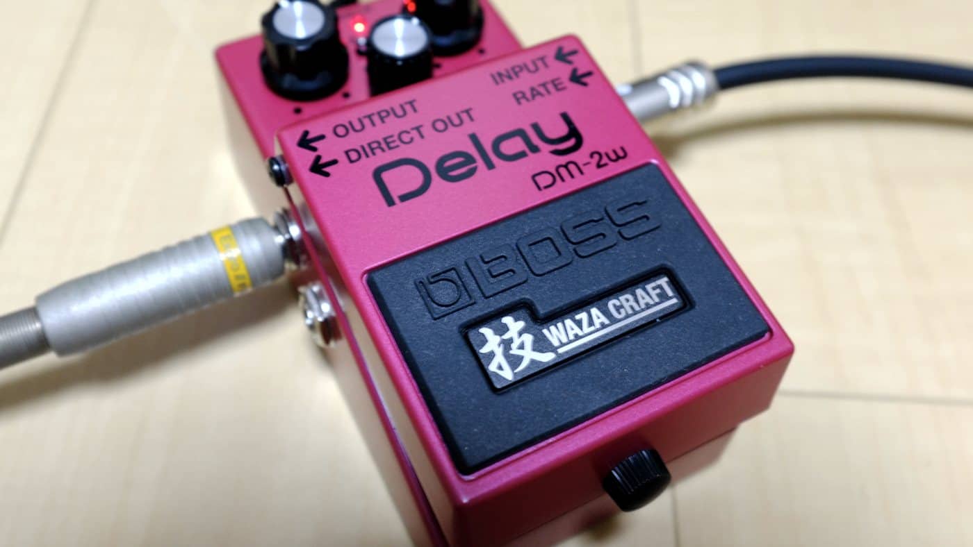BOSS DM-2W Delay 技-WAZA CRAFT- 購入＆レビュー！ | へたれマカー日記