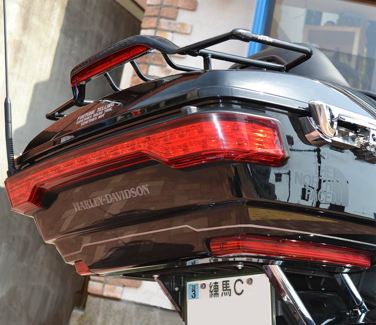 LED ツアーパック用ブレーキ/テールランプキット レッド |ハーレー