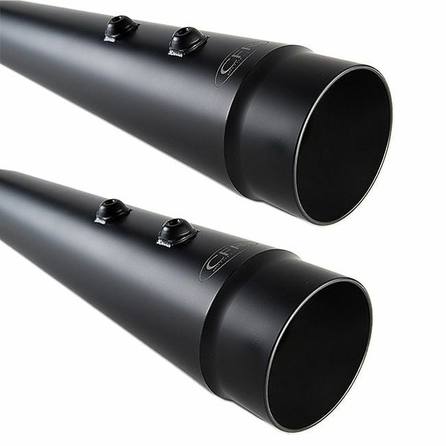 CFR M8ツーリング 4.5インチ スリップオンマフラー スムースチップ